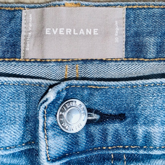 Everlane Modern Boyfriend Straight Leg Jeans Size 30 - Picture 4 of 16